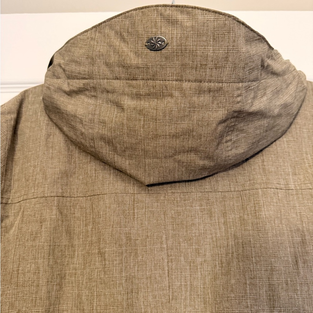 Athleta Taupe Utility Jacket with Hood - Picture 7 of 15